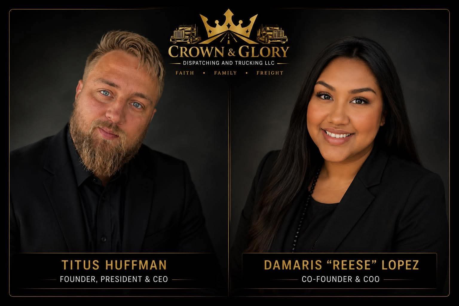 Crown & Glory founders Titus Huffman and Damaris ‘Reese’ Lopez